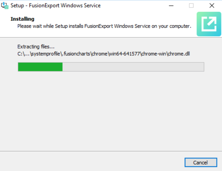 Install dependencies for Windows Service